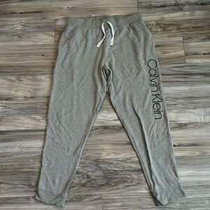 Calvin Klein sweat pants - size large